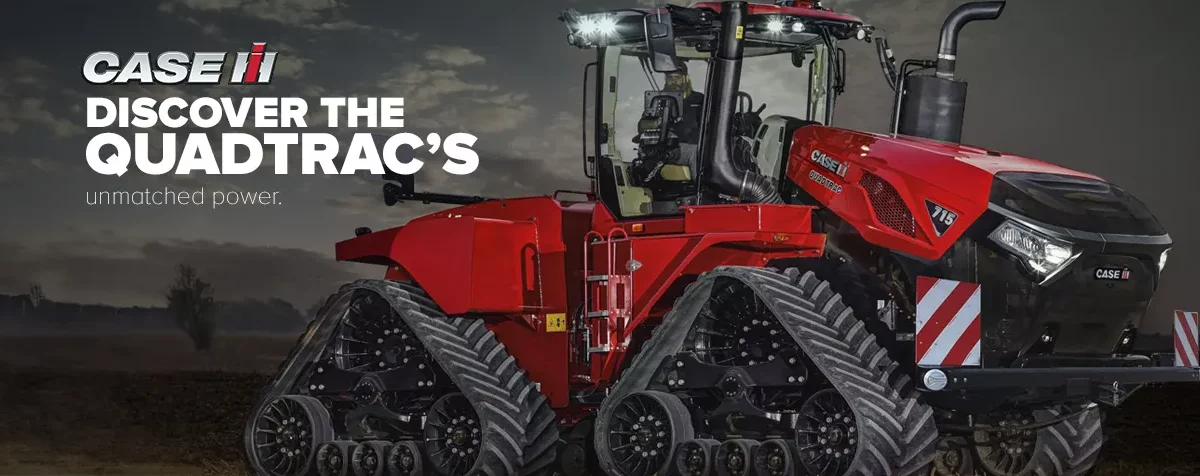 Discover the Quadtrac’s unmatched power.